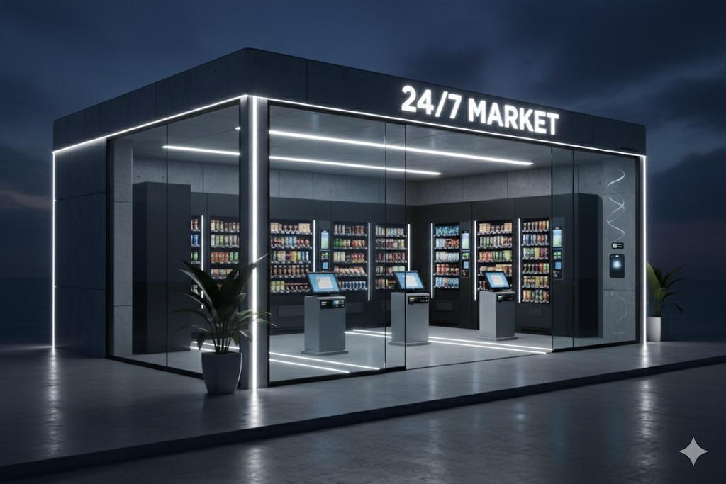 Gece açık market